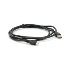 Дата кабель USB 2.0 AM to Micro 5P 1.5m black Voltronic (YT-AM/Mc-1.5Bl/00336)