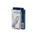 Концентратор Gembird USB-C 4-in-1 4xUSB 3.2 silver (UHB-CM-U310-A4-01)