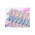 Клавіатура Canyon HKB-W01 Silent Wireless UA Pink (CNS-HKBW01P)