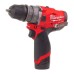 Шуруповерт Milwaukee M12 FPDX-202X, 37Нм, 2x2Аг, 2 насадки, кейс (4933464136)