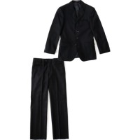 Піджак дитячий Herdal зі штанами шкільний (1957-134B-black)