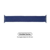 Ремінець до смарт-годинника Armorstandart Braided Solo Loop для Apple Watch 49/46/45/44/42 (Series 1-3) Atlantic Blue Size 10 (172 mm) (ARM58080)