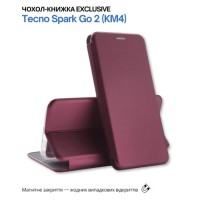 Чохол до мобільного телефона BeCover Exclusive Tecno Spark Go 2 (KM4) Red Wine (715008)
