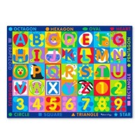 Дитячий килимок Melissa&Doug Англійський алфавіт (MD15193)