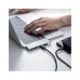Концентратор Ugreen 2xUSB-C to 3xUSB 3.0 + HDMI + USB-C CM251 gray (60559)