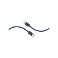 Дата кабель USB-C to USB-C ecoline-cc120.navy Promate (ecoline-cc120.navy)