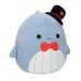 М'яка іграшка Squishmallows Синій кит Самір 13 см (SQVA00806)