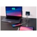 Зарядний пристрій Verbatim GaN 65 W 3 ports (2xUSB-C-65 W /USB-A -3.0) (32201)