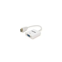 Перехідник HDMI M to VGA F 0.25m white VEGGIEG (YT-C-H-V1W)
