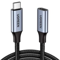 Дата кабель USB-C M/F 0.5m 5A USB 3.1 Gen2 10Gbps black Ugreen (80810)