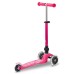 Самокат Micro Mini Deluxe Foldable LED" складний Рожевий" (MMD197)