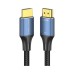 Кабель мультимедійний HDMI M to HDMI M 1.5m 16K60Hz 96Gbps gray Vention (ALVHG)