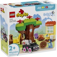 Конструктор LEGO DUPLO «Піцерія» з Мафіном та Блуї (10469)