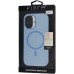 Чохол до мобільного телефона BeCover FIBRA Silicone OmniMag Apple iPhone 17 Light Blue (716200)
