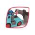 Машинка для дітей Dickie Toys Вантажівка АВС "Тедді" зі звук. та світл. ефектами, з причепом та машинкою, 60 см (4119002)