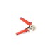 Затискач для клем CINLINELE HCS8 6-6A, red, набір наконечників VE0508 VE7508 VE1008 VE1508 VE4009 VE2508 (HCS8 6-6A+VE460)