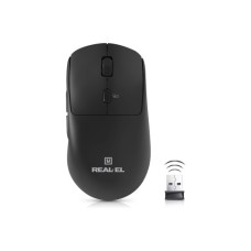 Мишка REAL-EL RM-355W Wireless Black (EL123200054)