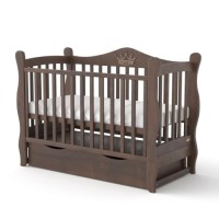 Ліжечко Angelo Angelo LUX- 10 (горіх) 120х60 (11030)