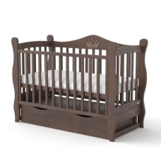 Ліжечко Angelo Angelo LUX- 10 (горіх) 120х60 (11030)