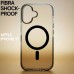 Чохол до мобільного телефона BeCover FIBRA Shock-Proof MagSafe Apple iPhone 17 Clay (715441)