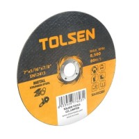 Круг відрізний Tolsen відрізний по металу/нержавійці 125х1.0х22.2мм (76133)