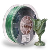 Пластик для 3D-принтера eSUN ePLA-Silk Mystic 1кг, 1.75мм, gold green black (S-MYSTIC175GGB1)