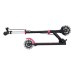 Самокат Globber Flow Element Junior Lights LED, чорно-рожевий (729-110)