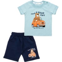 Набір дитячого одягу Breeze з машинкою (21599-98B-mint)