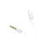 Кабель мультимедійний Lightning to 3.5mm M 1.0m BL19 white BOROFONE (6941991108570)