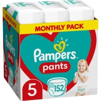 Підгузок Pampers трусики Pants Junior Розмір 5 (12-17 кг) 152 шт (8006540068601)