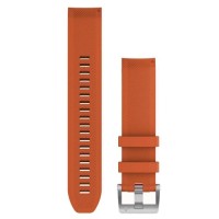 Ремінець до смарт-годинника Garmin MARQ, QuickFit 22m, Ember Orange, Silicone Strap (010-12738-34)