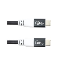 Дата кабель USB-C to USB-C 3.0m PD100W 40Gbps San Guan (CA914135)