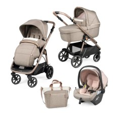 Коляска Peg-Perego 3 в 1 Veloce 500 з автокріслом Lounge (Mon Amour) (PACK-VEL31LG000003)