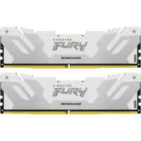 Модуль пам'яті для комп'ютера DDR5 32GB (2x16GB) 7200 MHz Renegade White XMP Kingston Fury (ex.HyperX) (KF572C38RWK2-32)