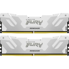 Модуль пам'яті для комп'ютера DDR5 32GB (2x16GB) 7200 MHz Renegade White XMP Kingston Fury (ex.HyperX) (KF572C38RWK2-32)