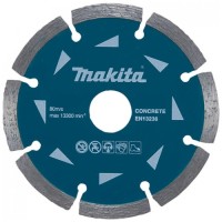 Круг відрізний Makita алмазний по бетону сегментний 230х22.23 мм (D-41610)