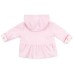 Набір дитячого одягу Luvena Fortuna велюровий рожевий з кроликом (EP6149.3-6)