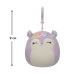 М'яка іграшка Squishmallows на кліпсі - Білка Сідні 9 см (SQCP00180)