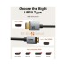 Кабель мультимедійний HDMI micro M to HDMI M 0.5m 8K60Hz Cabletime (CA915873)