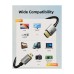 Кабель мультимедійний HDMI micro M to HDMI M 0.5m 8K60Hz Cabletime (CA915873)