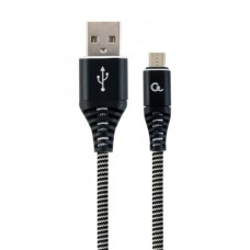 Дата кабель USB 2.0 AM to Micro 5P 1.0m Cablexpert (CC-USB2B-AMmBM-1M-BW)