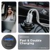 Зарядний пристрій Armorstandart USB Type-C PD20W + USB QC 3.0 Grey + cable USB-C (ARM82461)