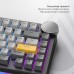 Клавіатура Ajazz AK820 V2 Coconut Flake Switch Wireless/Bluetooth/USB UA Purple/White/Blue (AK820-V2-CF-PWB)