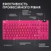 Клавіатура Logitech G PRO X TKL Lightspeed Tactile USB UA Magenta (920-012159)