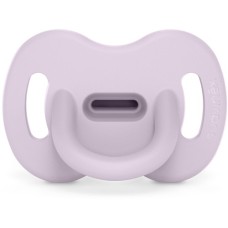 Пустушка Suavinex Colour Essence силіконова фізіологічна, 0-6 місяців, світло-фіолетова (308604)