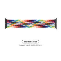 Ремінець до смарт-годинника Armorstandart Braided Solo Loop для Apple Watch 49/46/45/44/42 (Series 1-3) Pride Edit Size 10 (172 mm) (ARM64936)