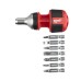 Набір викруток Milwaukee з тріскачкою коротка 8 в 1 (4932471868)