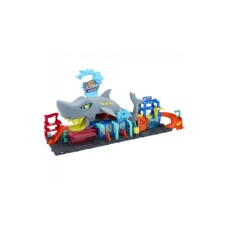 Автотрек Hot Wheels City Автомийка Суперакула (HTN82)