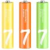Батарейка ZMI AA ZI5 * 12 + AAA ZI7 * 12 Rainbow batteries set (Ф16358)