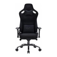 Крісло ігрове GT Racer X-5164 Black (X-5164 Fabric Black)